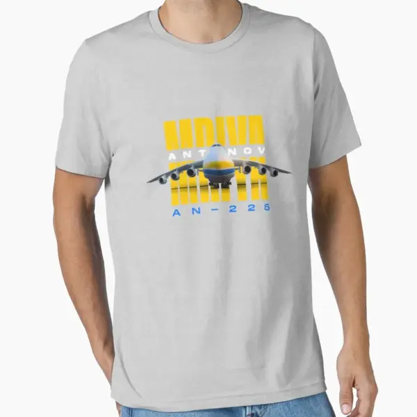 Antonov AN225 Mriya Cargo Aircraft T-Shirt - Image 14