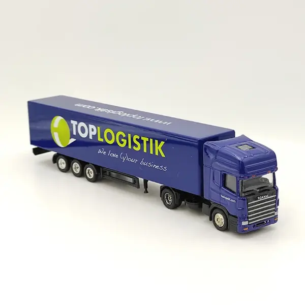 Diecast Alloy Large Transport Vehicle Model - Image 3