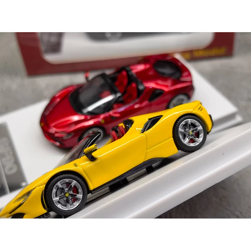 1:64 Scale SF90 Convertible Alloy Car Model 4 1:64 Scale SF90 Convertible Alloy Car Model - Image 4