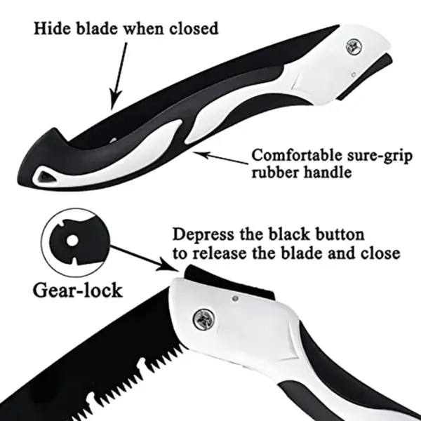 Folding Pruning Saw for Garden Use - Image 2