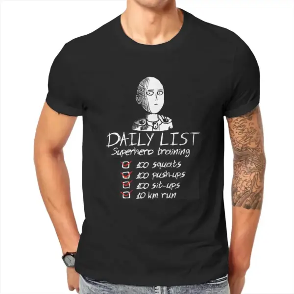 One Punch-Man Cotton T-Shirt for Men - Image 5