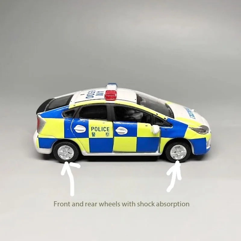 1:64 Police A713 Ambulance Alloy Car Model 6 1:64 Police A713 Ambulance Alloy Car Model - Image 6