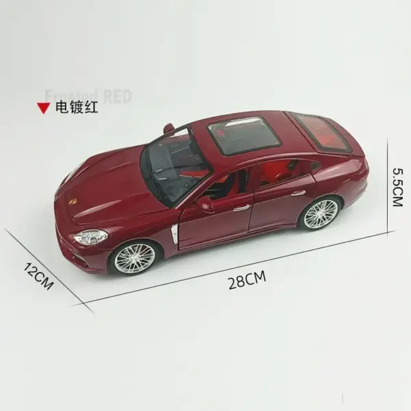 1:18 Metal Porsche Panamera Model Car - Image 6