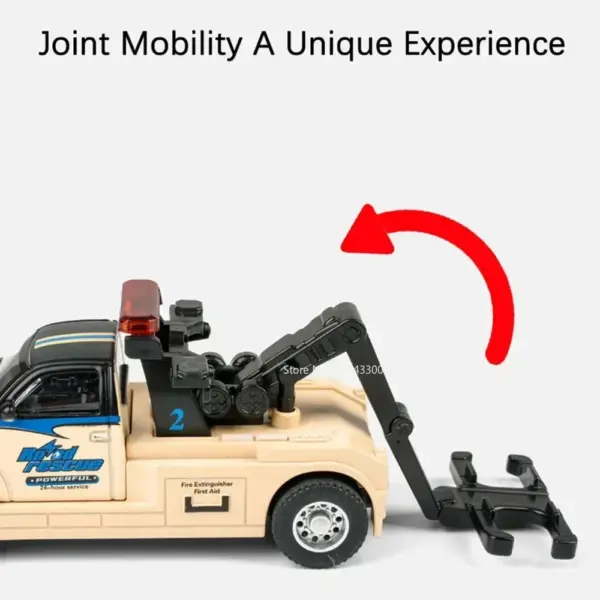 1:64 Diecast Alloy Trailer Model Toy Car - Image 2