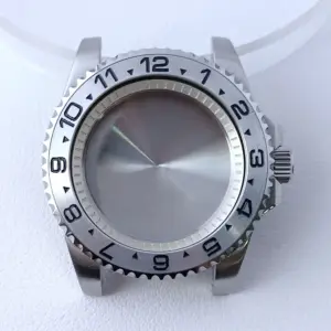 40.5mm Stainless Steel GMT Watch Case NH35/NH36 173 S0d441c1f7c244776a6dfbf960e169913P