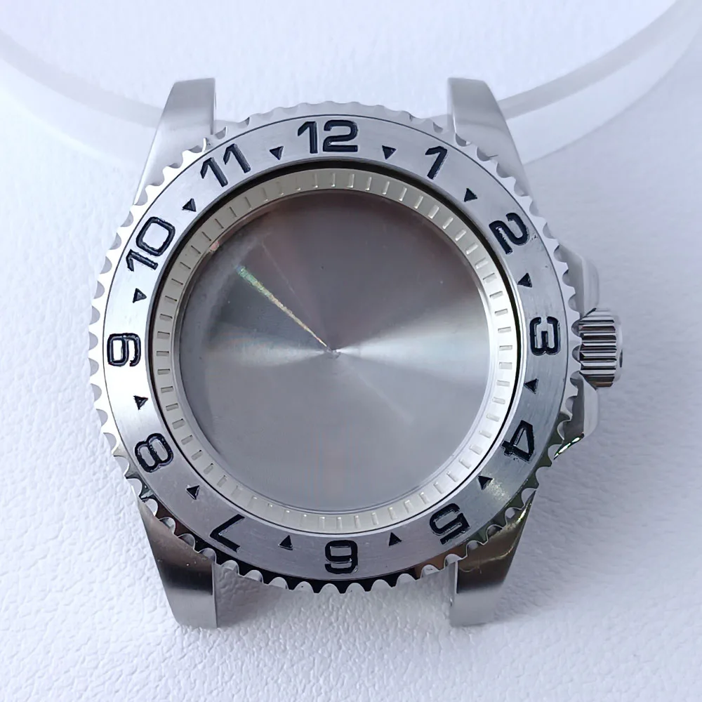 40.5mm Stainless Steel GMT Watch Case NH35/NH36 20 40.5mm Stainless Steel GMT Watch Case NH35/NH36 - Image 20