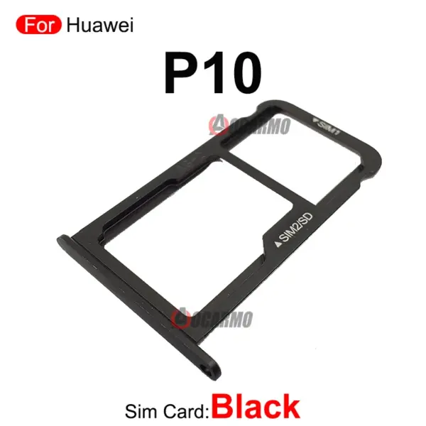 Huawei P10 Lite SIM Card Tray Slot Holder Black or Colorful - Image 2