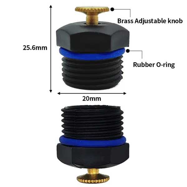 5PCS Adjustable 20mm Watering Sprinkler Kit - Image 4