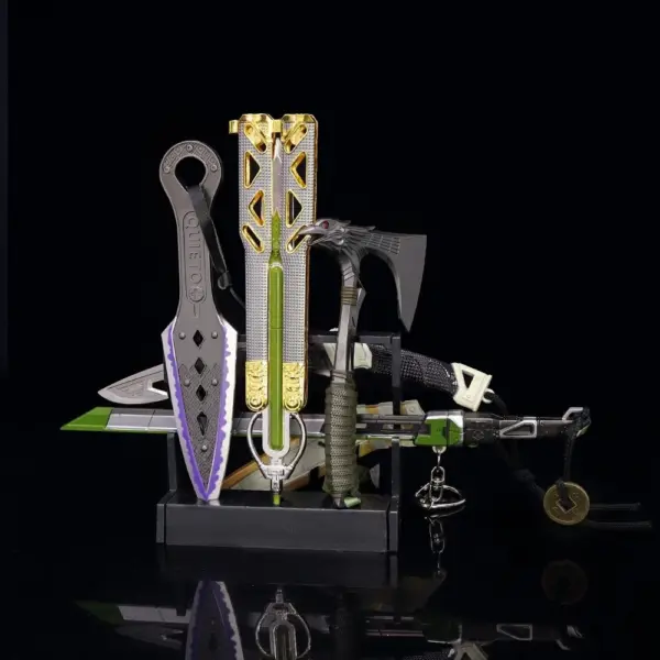 5pcs Apex Legends Heirloom Keychain Set
