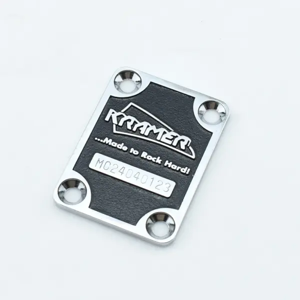 Genuine Kramer Electric Guitar Neck Joint Plate Set - Image 2