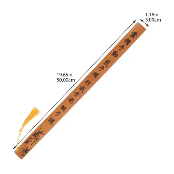 Bamboo Wood Ruler for School and Crafts - Image 8