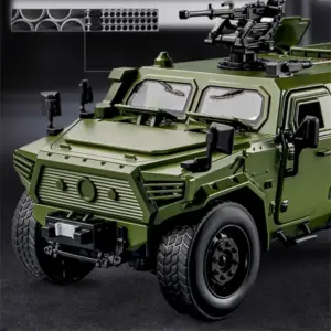 1:18 Metal Military Armored Car Model 11 S0e02df6eb6cf46f9aa11b6a027d90ddai 1