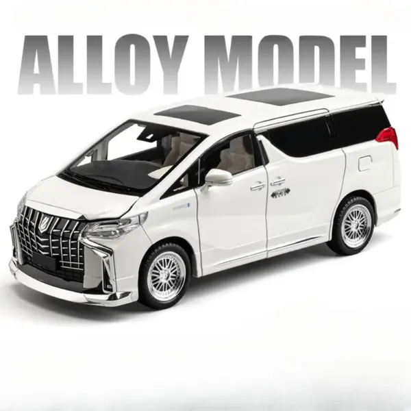1:18 Scale Alphard Diecast Car Model with Sound - Image 8