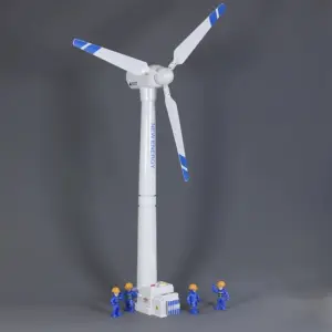 Simulation Plastic Power Windmill Car Model