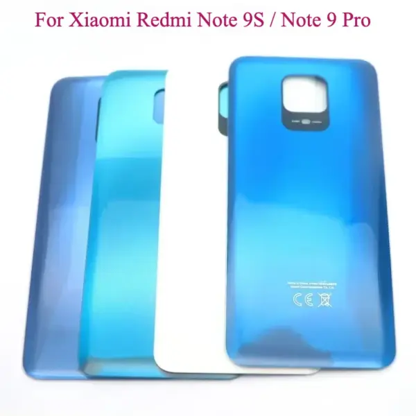 Xiaomi Redmi Note 9S Back Cover Glass Panel - Image 2