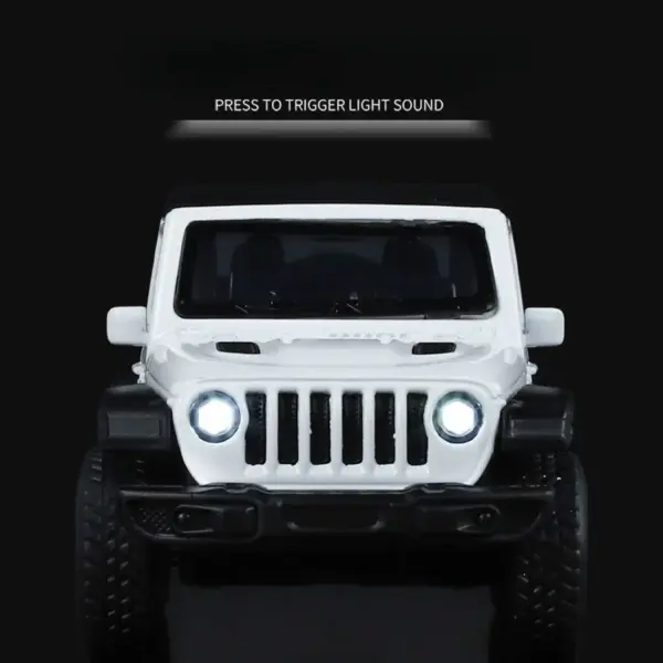 1:36 Jeep Wrangler Diecast Model Car - Image 5