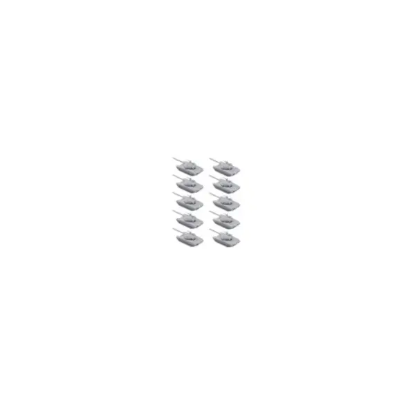 10PCS T-72B Model Tanks for Scale Display - Image 10
