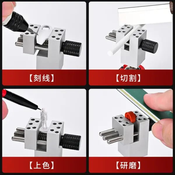 360° Stainless Steel Vise Clamp for Models - Image 6