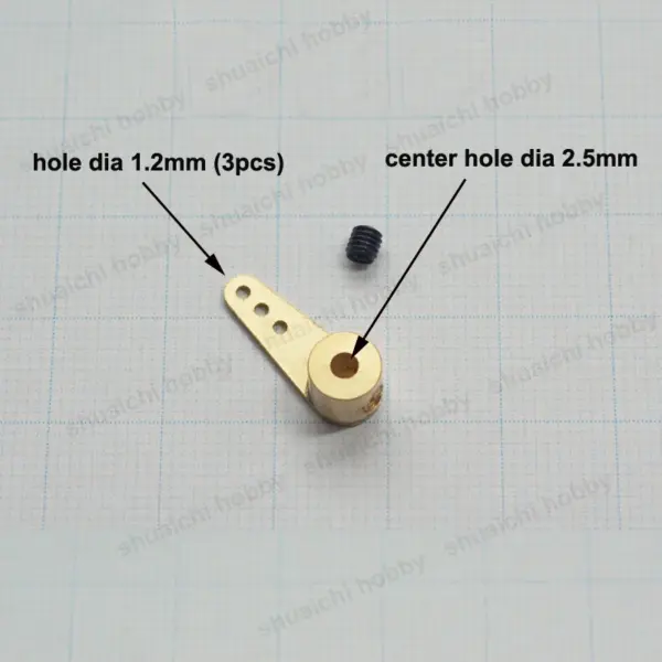 5PCS Brass Servo Arms for RC Model Boats - Image 6