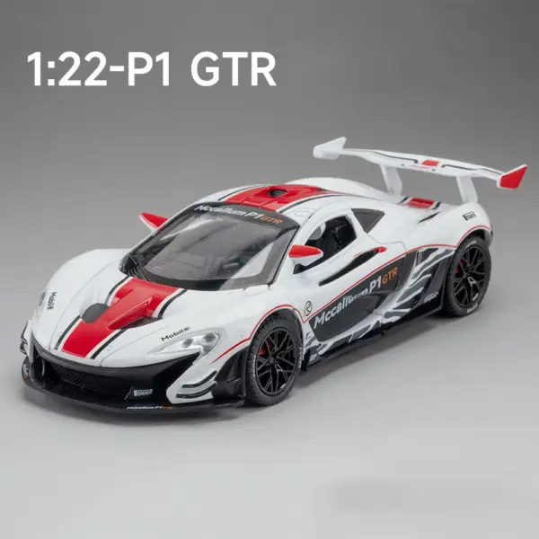 1:22 P1 GTR Diecast Model Sports Car - Image 7