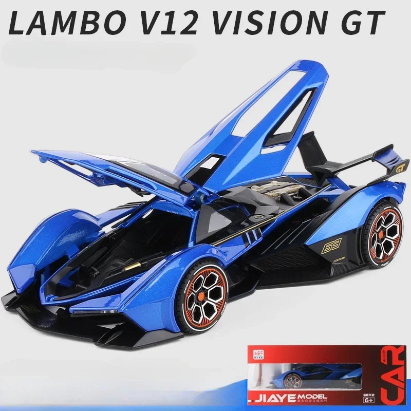 Diecast Lamborghini V12 GT 1/22 Model Car 7 Diecast Lamborghini V12 GT 1/22 Model Car - Image 7