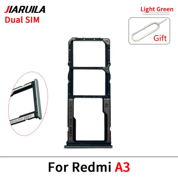 Dual Micro SIM & SD Card Tray for Xiaomi Redmi A1/A2/A3 - Image 8