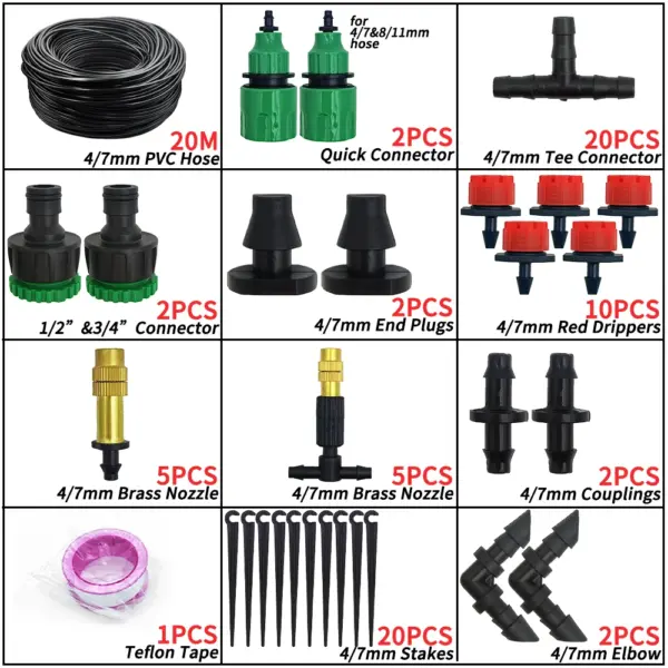 Automatic Garden Micro Drip Irrigation Kit - Image 19