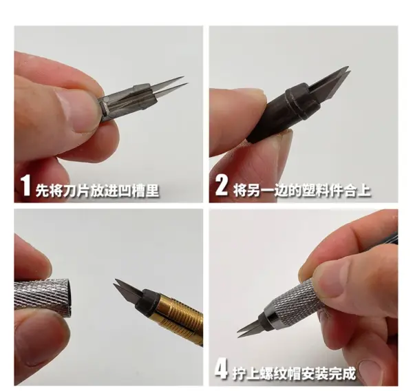 Mecha Military Cover Tape Cutting Knife MS-051 - Image 3