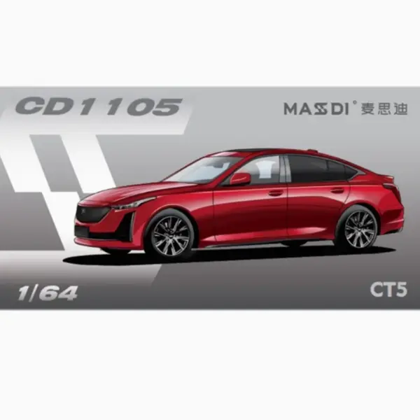 MASSDI 1/64 Diecast Cadillac CT5 Model - Image 6