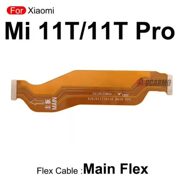 Xiaomi Mi 11T Pro Main Board Connector Flex Cable - Image 5