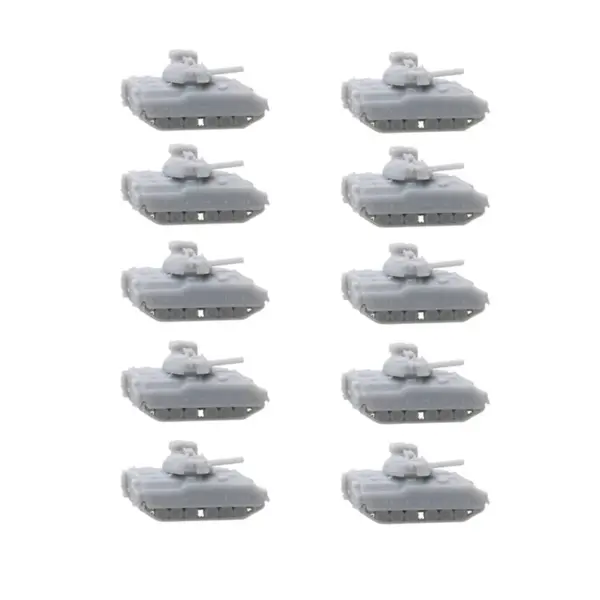 10PCS Micro Mini M2 IFV Tank Models - Image 9