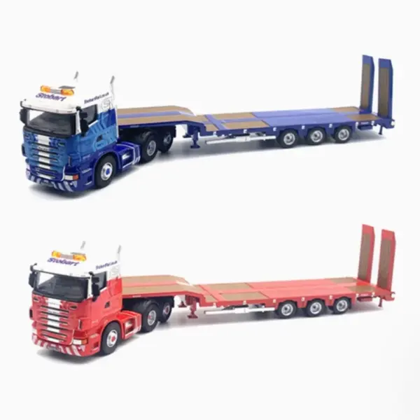 1:76 Diecast Alloy Low Loader Trailer Model - Image 5