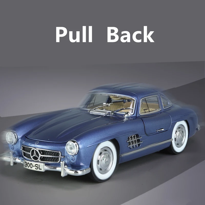 1:24 Alloy Benz 300SL Diecast Model Car 6 1:24 Alloy Benz 300SL Diecast Model Car - Image 6
