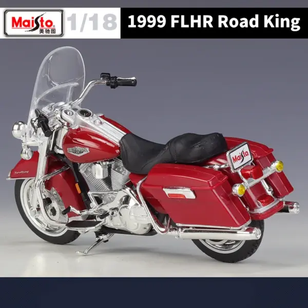 Maisto 1:18 Harley Davidson Road King Model - Image 6