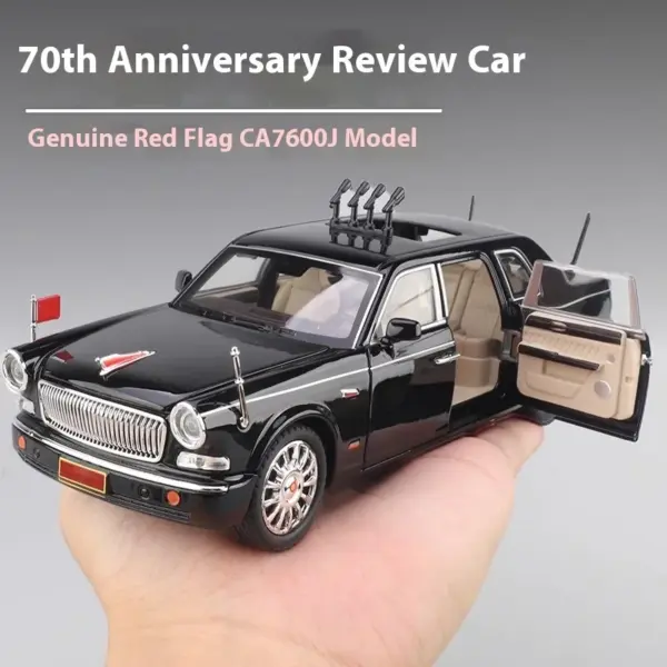 1:24 Scale HONGQI L5 Alloy Diecast Limousine - Image 2