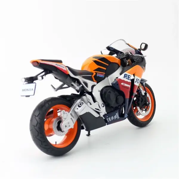 1/12 Honda CBR Fire Blade Alloy Motorcycle Model - Image 3