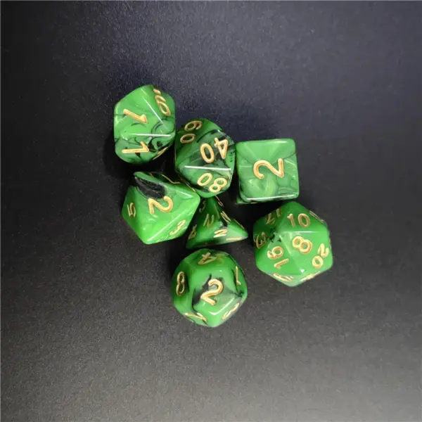 Galaxy Series 7-Piece Multi-Sided Dice Set - Image 11