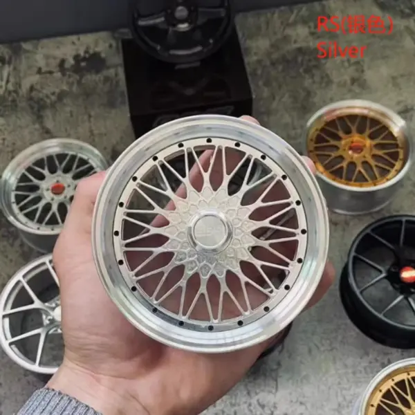 BBS Metal Wheel Model Car Ornament - Image 10