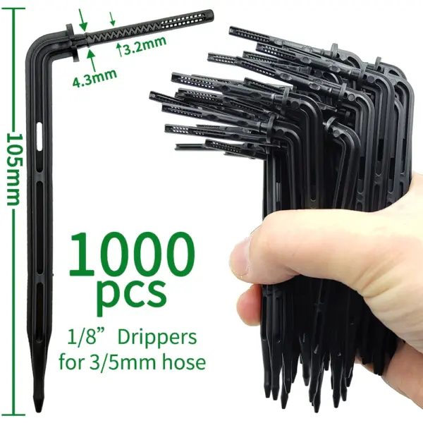 Green Drippers 1/8 inches for Micro Drip Systems - Image 18