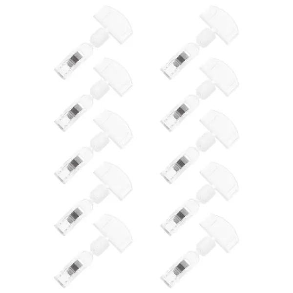 10Pcs Plastic Price Tag Holders Clips - Image 7