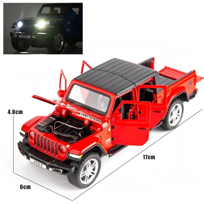 1:32 Scale Jeep Rubicon Diecast Model 5 1:32 Scale Jeep Rubicon Diecast Model - Image 5
