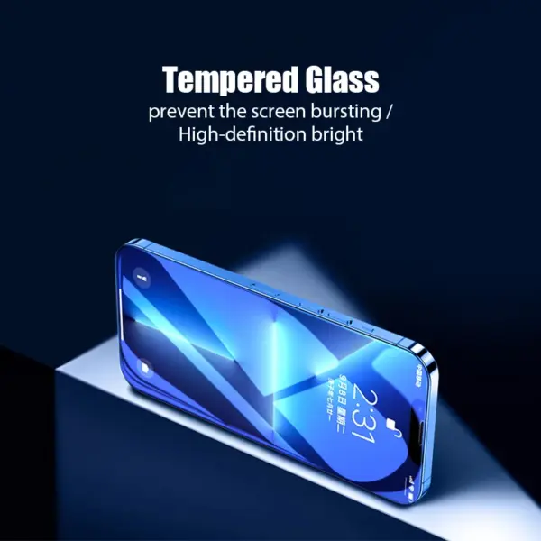 3PCS Tempered Glass for iPhone 16 15 14 13 12 11 - Image 4