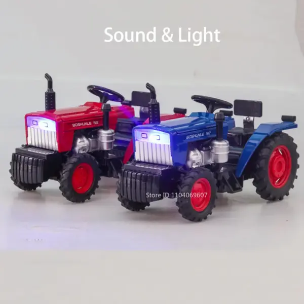 1:32 Metal Diecast Farm Tractor Model Toy - Image 4