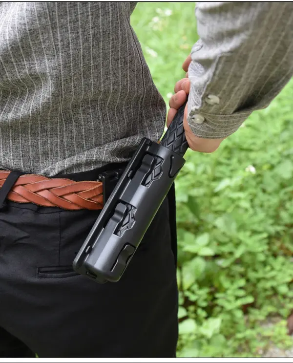 360 Degree Rotary Baton Case Holster Black - Image 9