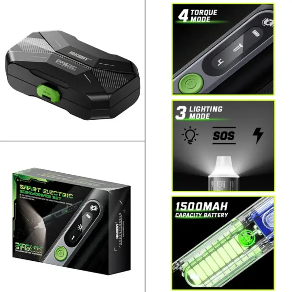 JAKEMY JM-8196 Precision Electric Screwdriver Set - Image 5