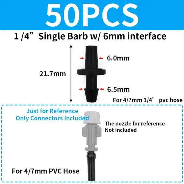 50PCS Bend Arrow Dripper Irrigation Kit - Image 8