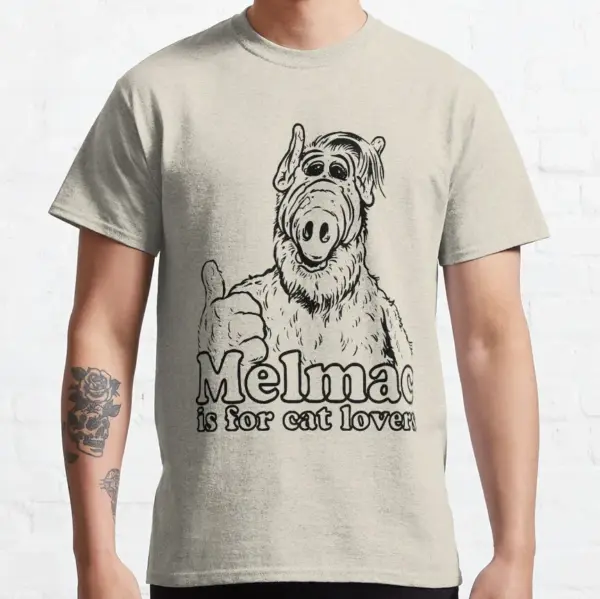 Retro ALF Graphic Tee for Cat Lovers - Image 3