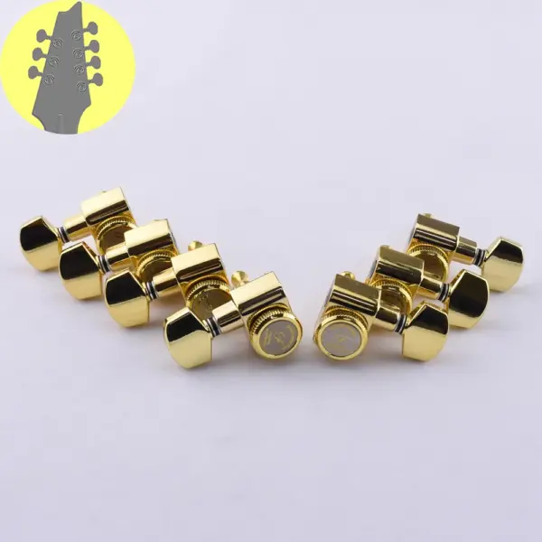 6/7/8 String Guitar Machine Heads Tuners Set - Image 9
