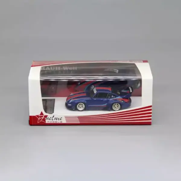 Resin RWB 993 911 ARMY GIRL 1:64 Model Car - Image 10