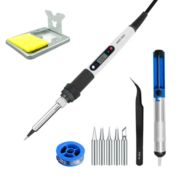 80W Adjustable Temperature Soldering Iron - Image 7